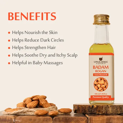 Upakarma Badam Rogan Benefits