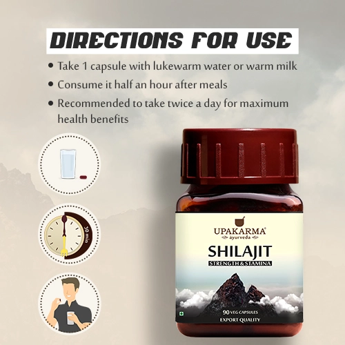 How to use shilajit capsules