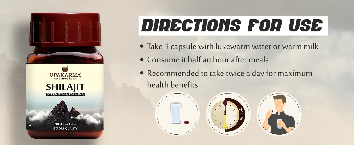 how to use shilajit