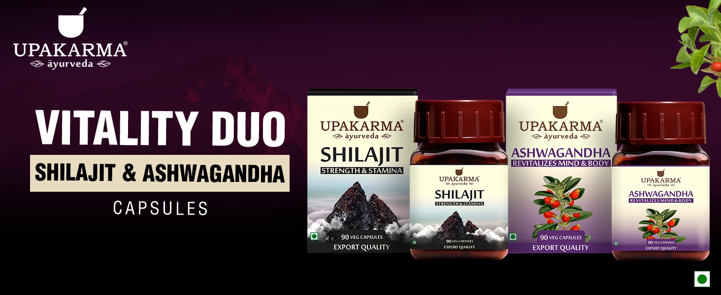 shilajit and ashwagandha combo pack