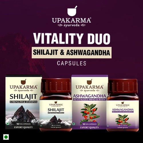 shilajit and ashwagandha capsule