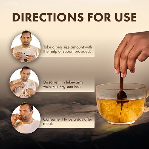 how to use shilajit