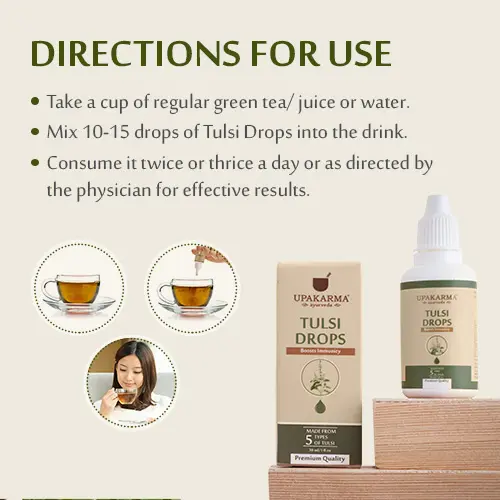 how to use tulsi drop