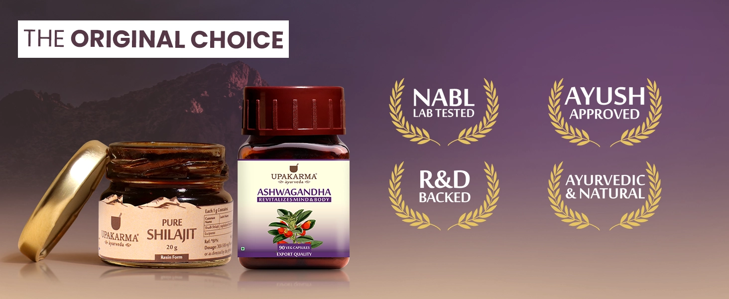 Original shilajit resin 20g with ashwagandha capsule