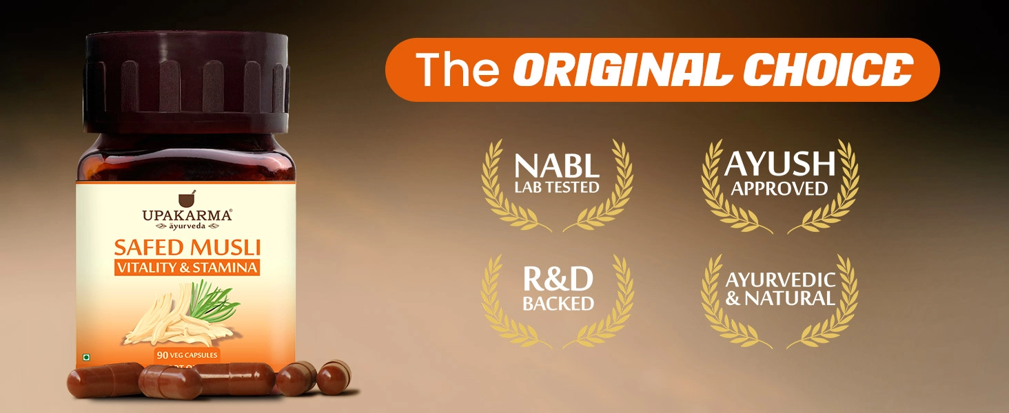 LAB tested safed musli capsule