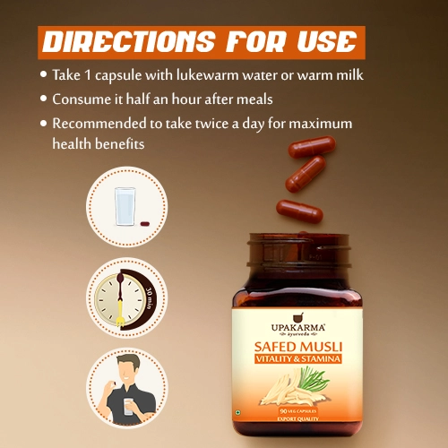 how to use safed musli capsule
