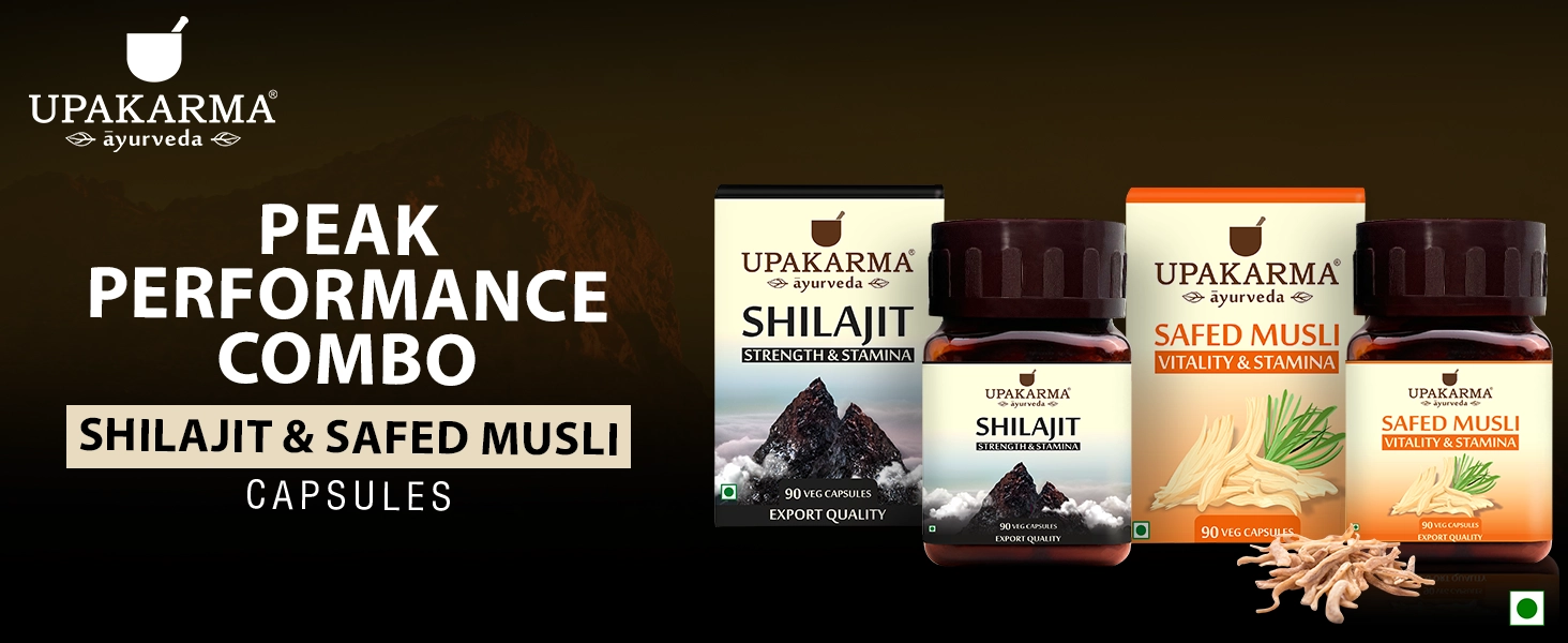 shilajit with safed musli capsule