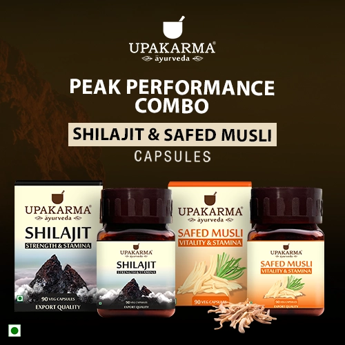 Shilajit & safed musli combo pack