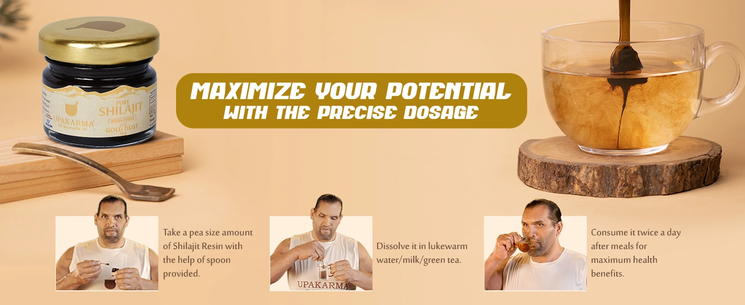 how to consume shilajit