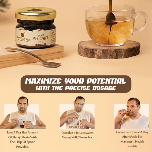how to consume shilajit resin