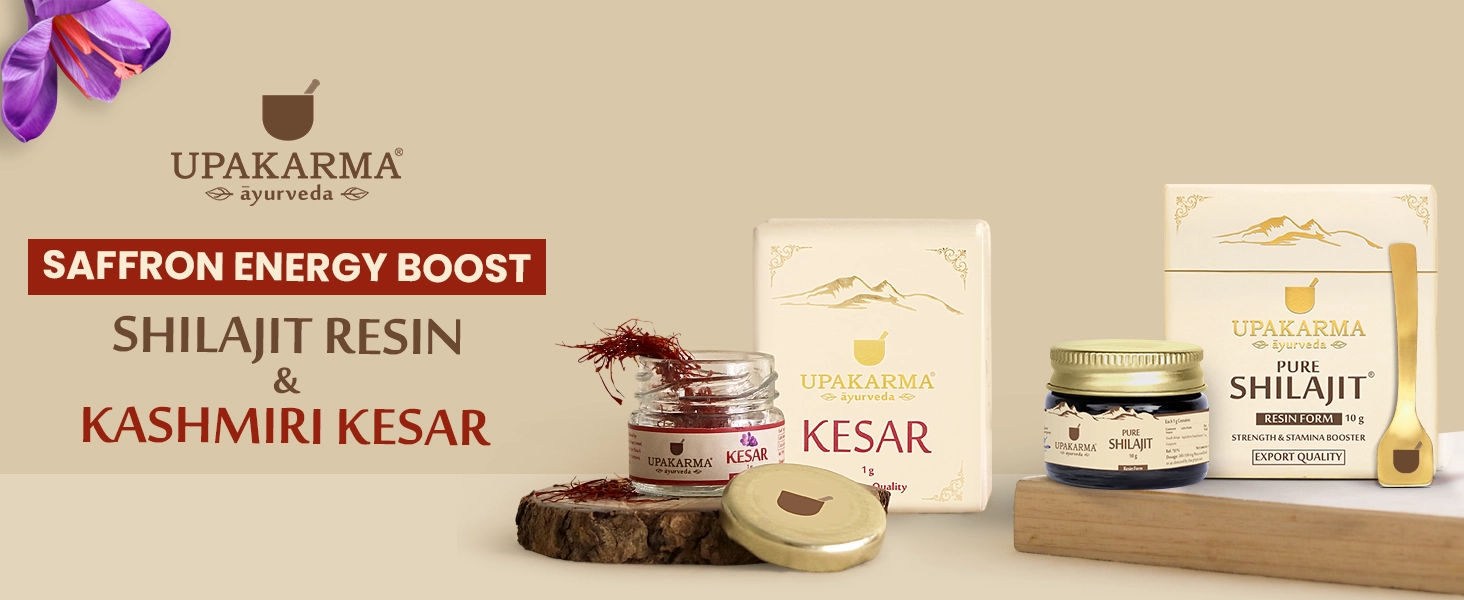 shilajit resin and kesar